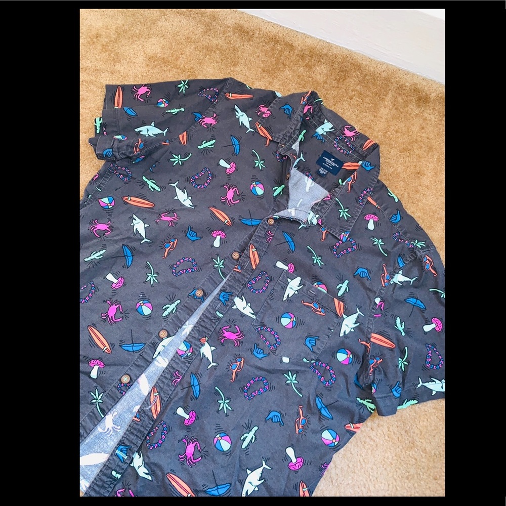 Short sleeve button down shirt